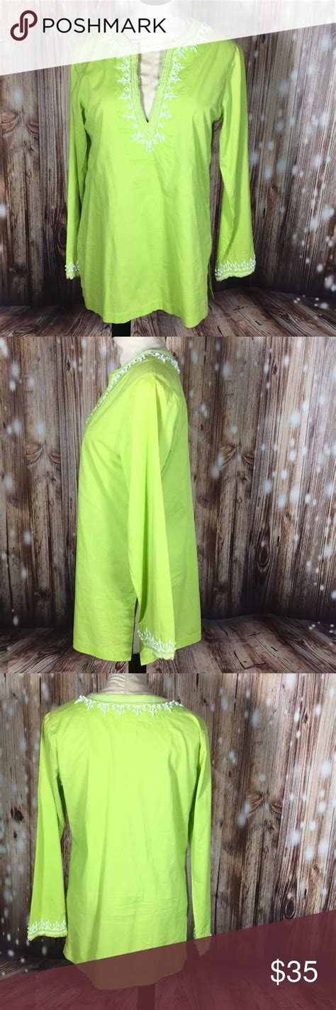 michael kors lime green tunic|Michael Kors green.